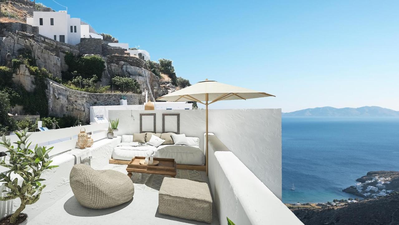 Living Theros Luxury Suites Kardhianí Екстериор снимка
